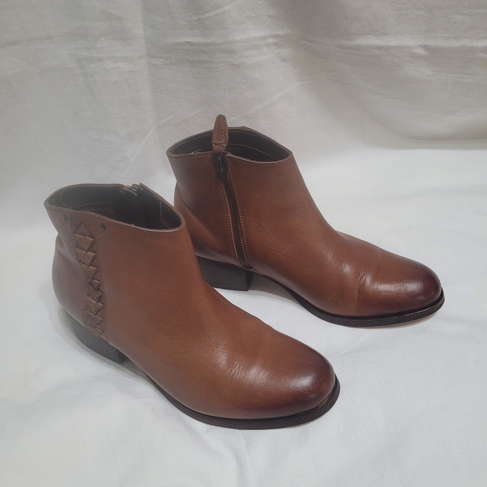Clarks Brown Womens  Mayppearl Facun Boots